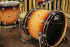 DW Collector's Natural To Deep Red Burst Over Moabi Drum Set - SO#1136772