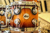 DW Collector's Natural To Deep Red Burst Over Moabi Drum Set - SO#1136772