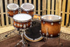 DW Collector's Natural To Deep Red Burst Over Moabi Drum Set - SO#1136772