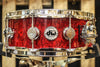 DW Collector's Maple Crimson Chaos 5x14 Snare Drum - SO# 1131908