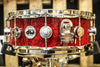 DW Collector's Maple Crimson Chaos 5x14 Snare Drum - SO# 1131908