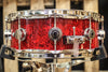 DW Collector's Maple Crimson Chaos 5x14 Snare Drum - SO# 1131908