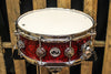 DW Collector's Maple Crimson Chaos 5x14 Snare Drum - SO# 1131908