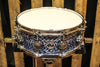 DW Collector's Maple Blue Silk Onyx 5x14 Snare Drum - SO# 1131901