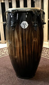 LP 55th Anniversary 3-Piece Top Tune Conga Set in Candy Black Burst USED