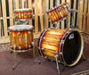 DW Collector's Rich Red Burst Over Chechen Kit - 22,10,12,16,6.5x14 - SO#1164489