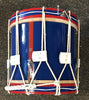 Vintage Style Field Snare Drum 14x12 UK Royal Arms Civil War Prop