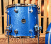 DW Performance Maple Blue Sparkle Drum Set - 20,10,12,14