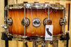 DW Collector's Series Exotic Natural to Deep Rich Red Burst Drum Set - SO# 1138822