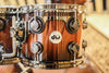 DW Collector's Natural To Candy Black Burst Over Macore Drum Set - SO#1138504