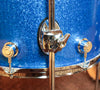 DW Performance Maple Blue Sparkle Drum Set - 22,10,12,16