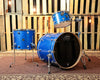 DW Performance Maple Blue Sparkle Drum Set - 22,12,16