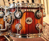 DW Collector's Almond Burst Over Padauk Drum Set - 22,10,12,16 - SO#1161696