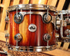 DW Collector's Almond Burst Over Padauk Drum Set - 22,10,12,16 - SO#1161696