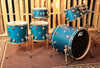 DW Collector's Azure Satin Oil Drum Set - 22,10,12,14,16,6.5x14 - SO#1186164