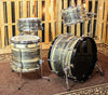 DW Exotic Performance Black Poplar Drum Set - 24,13,16,5.5x14 - SO#1157520