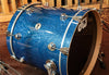 DW Collector's Blue Glass Drum Set - 20,8,10,12,14,5.5x14,4x12 - SO#1167893 (A)