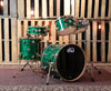 DW Collector's Emerald Onyx Drum Set - 20,10,12,14,5.5x14 - SO#1186156