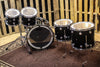 DW Collector's Drum Set, Solid Black Lacquer - 22, 10, 12, 14, 16 - SO #1142420