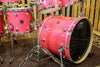 DW Performance Bubble Gum Glass Drum Set - 22, 8, 10, 12, 14, 16, 6.5x14