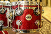 DW Collector's Series Drum Set, Ruby Glass - 22, 10, 12, 16 - SO #1149279