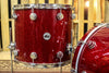 DW Collector's Series Drum Set, Ruby Glass - 22, 10, 12, 16 - SO #1149279