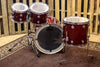 DW Collector's Series Drum Set, Ruby Glass - 22, 10, 12, 16 - SO #1149279