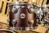 DW Collector's Oxblood Satin Oil Maple Drum Set - 22/10/12/16 - SO# 1149282