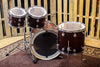 DW Collector's Oxblood Satin Oil Maple Drum Set - 22/10/12/16 - SO# 1149282