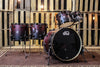 DW Collector's Maple Drum Set Cherry To Black Fade - 22/10/12/14/16 - SO# 988418