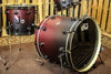 DW Collector's Maple Drum Set Cherry To Black Fade - 22/10/12/14/16 - SO# 988418