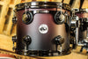 DW Collector's Maple Drum Set Cherry To Black Fade - 22/10/12/14/16 - SO# 988418