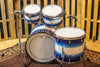 Gretsch Brooklyn Blue Burst Pearl Drum Set - 18x22, 7x10, 8x12, 14x16, 5.5x14