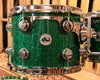 DW Collector's Green Glass Drum Set - 22,10,12,16 - SO#1188209