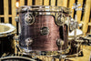 DW Performance Ebony Stain Drum Set - 24, 12, 16, 6.5x14