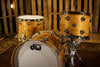 DW Drums Jazz Series Cherry/Gum Natural With Nickel Hardware