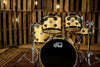 Drums Collector's Maple Natural Lacquer With Black Nickel Hardware