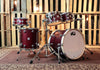 DW Collector's Cherry Satin Oil Drum Set - 22,10,12,16,6x14 - SO#1207171