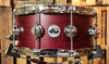 DW Collector's Cherry Satin Oil Drum Set - 22,10,12,16,6x14 - SO#1207171