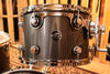 DW Performance Maple Gun Metal Metallic Drum Set - 24,13,16