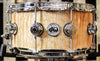 DW Collector's Natural Super Curly Maple 10ply VLT 6.5x14 Snare (video demo)