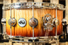 DW Collector's Burnt Orange Fade Quilted Maple 5.5x14 Snare - SO#1157755