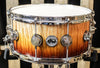 DW Collector's Burnt Orange Fade Quilted Maple 5.5x14 Snare - SO#1157755