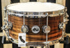 DW Collector's Natural Lacquer Walnut Exotic Maple VLT 6.5x14 Snare - SO#1157746