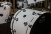 DW Performance Gloss White DrumSet 14x22, 8x10, 9x12, 12x14, 6.5x14 (video demo)