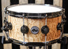 DW Collector's Exotic Quilted Moabe Maple VLT 6.5x14 Snare - SO#1157752