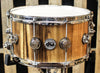 DW Collector's Exotic Koa Maple/Mahogany VLT 7x14 Snare - SO#1157718