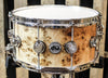 DW Collector's Exotic Mapa Burl "333" Maple Shell 7x14 Snare - SO#1158093