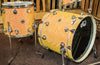 DW Collector's Maple Orange Illusion Drum Set - 22,10,12,16, 6.5x14 - SO#1159193