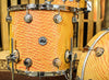 DW Collector's Maple Orange Illusion Drum Set - 22,10,12,16, 6.5x14 - SO#1159193